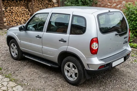 Бокові пороги Duru (2 шт., алюміній) для Chevrolet Niva 1998-2020 рр — Chevrolet Niva 1998-2020 гг. DianaParts