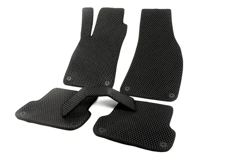 Килимки EVA (чорні) для Ауди A4 B6 2000-2004 рр — Audi A4 B6 2000-2004 гг. DianaParts