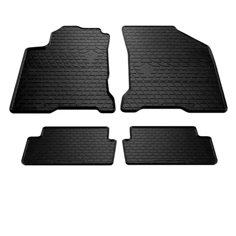 Гумові килимки (4 шт, Stingray Premium) для Renault Laguna 2001-2007 рр — Renault Laguna 2001-2007 гг. DianaParts