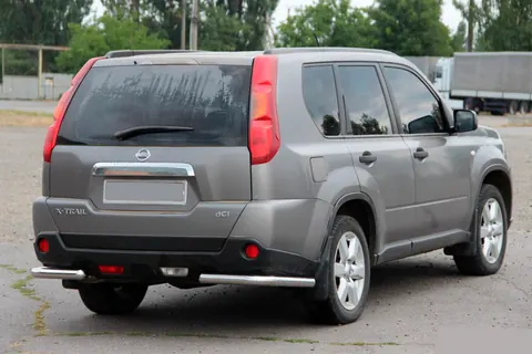Задні кути AK003 (2 шт., нерж.) для Nissan X-trail T31 2007-2014 рр — Nissan X-trail T31 2007-2014 гг. DianaParts