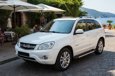 Бокові пороги RedLine V1 (2 шт., алюміній) для Chery Tiggo 3 2005- рр — Chery Tiggo 3 2005- гг. DianaParts