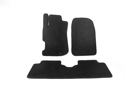 Килимки EVA (чорні) для Honda Civic Sedan VII 2001-2006 рр — Honda Civic Sedan VII 2001-2006 гг. DianaParts