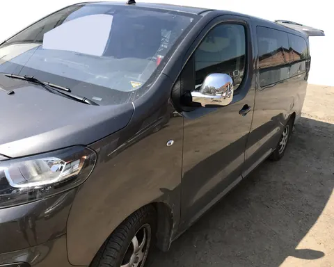 Накладки на дзеркала (2 шт., пласт.) Carmos для Peugeot Traveller 2017- рр — Peugeot Traveller 2017- гг. DianaParts