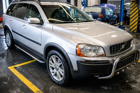 Кенгурятник WT004 (нерж) для Volvo XC90 2002-2014 рр — Volvo XC90 2002-2014 гг. DianaParts