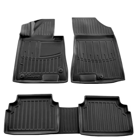 Килимки Stingray 3D (5 шт) для Hyundai Sonata DN8 2020- рр — Hyundai Sonata DN8 2020- гг. DianaParts