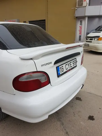 Спойлер Meliset (під фарбування) для Hyundai Accent 1994-1999 рр — Hyundai Accent 1994-1999 гг. DianaParts
