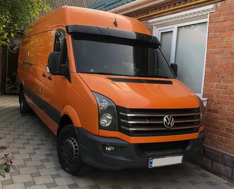 Накладки на решітку 2011-2017 Carmos - Турецька сталь для Volkswagen Crafter рр — Volkswagen Crafter 2006-2016 гг. DianaParts