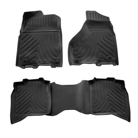 Килимки Stingray 3D (Crew cab, 2009-2018, 4 шт) для Dodge RAM (DS/DJ/D2) рр — Dodge RAM (DS/DJ/D2) 2009–2024 гг. DianaParts