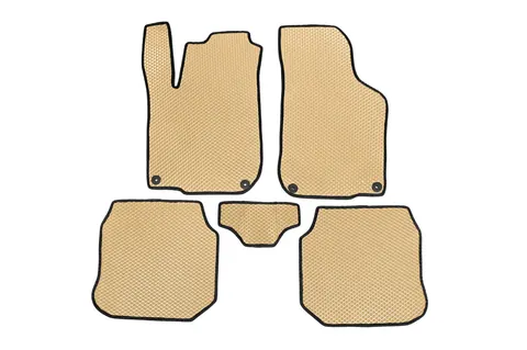 Килимки EVA (Бежевий) для Volkswagen Golf 4 1997-2006 рр — Volkswagen Golf 4 1997-2006 гг. DianaParts