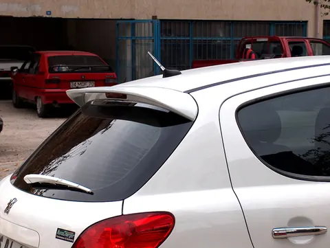 Спойлер Meliset (під фарбування) для Peugeot 207 2006-2014 рр — Peugeot 207 2006-2014 гг. DianaParts