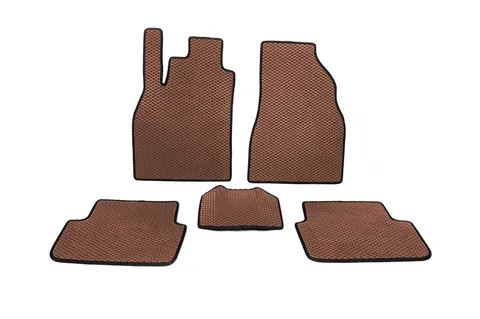 Килимки EVA (Коричневий) для Renault Megane II 2004-2009 рр — Renault Megane II 2004-2009 гг. DianaParts