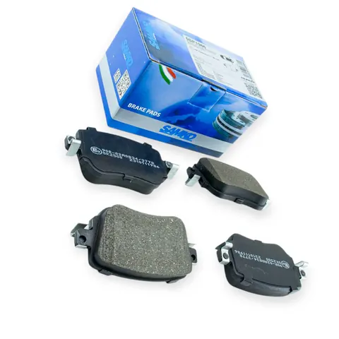 Колодки гальмівні Volkswagen Passat B7 USA, Caddy (2015-), Skoda Octavia A7 (2012-) задні (система LUCAS) SAMKO — Гальмівна система DianaParts