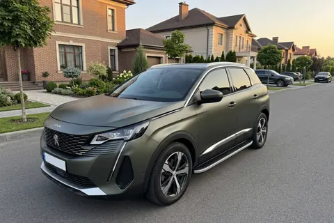 Бокові пороги Tayga Grey (2 шт, алюміній) для Peugeot 3008 2016-2023 рр — Peugeot 3008 2016-2023 гг. DianaParts