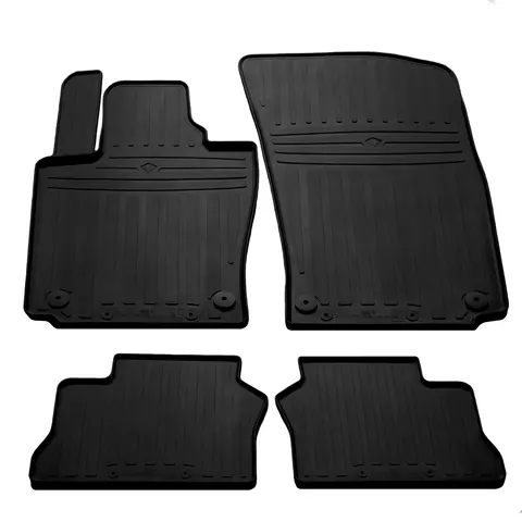 Гумові килимки (4 шт, Stingray Premium) для Porsche Panamera 2009-2016 рр — Porsche Panamera 2009-2016 гг. DianaParts
