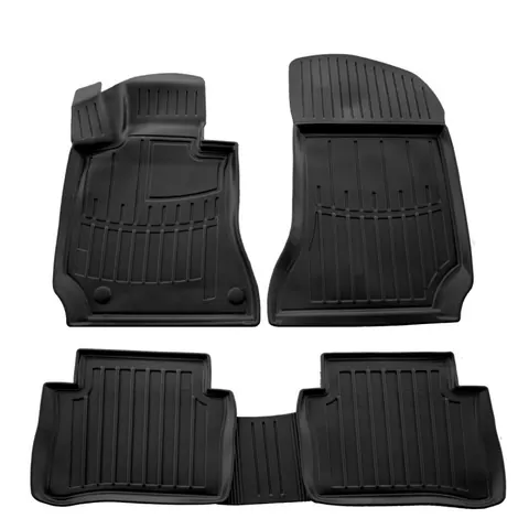 Килимки Stingray 3D (5 шт, поліуретан) для Mercedes CLS C218 2011-2018 рр — Mercedes CLS C218 2011-2018 гг. DianaParts