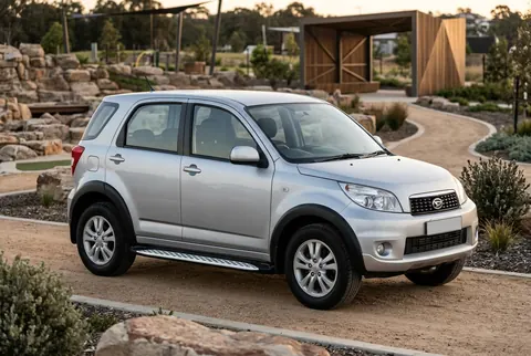 Бокові пороги Shining V1 (2 шт., Алюміній) для Daihatsu Terios 2006-2017 рр — Daihatsu Terios 2006-2017 гг. DianaParts