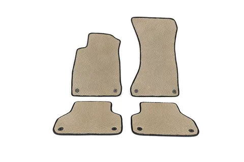 Килимки EVA (бежеві) для Ауди A4 B9 2015-2024 рр — Audi A4 B9 2015-2024 гг. DianaParts