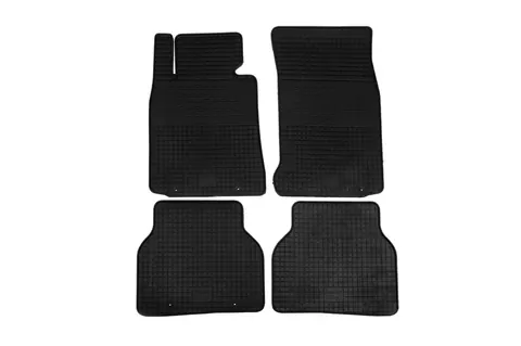 Гумові килимки (4 шт, Polytep) для BMW 5 серія E39 1996-2003 рр — BMW 5 серия E39 1996-2003 гг. DianaParts