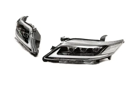 Передні фари Lexus-design V1 (рестайлінг, 2 шт) для Toyota Camry 2006-2011 рр — Toyota Camry 2006-2011 гг. DianaParts