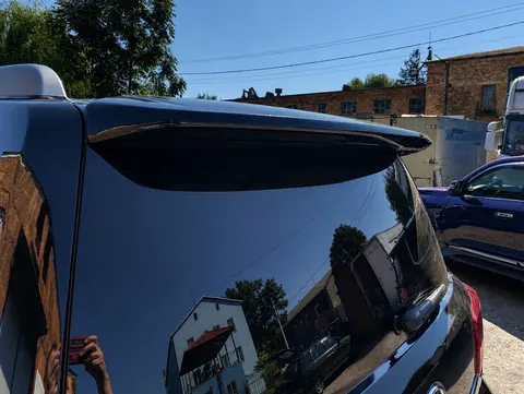Спойлер без LED (2016-2021) Білий колір для Toyota Land Cruiser 200 рр — Toyota Land Cruiser 200 2007-2021 гг. DianaParts