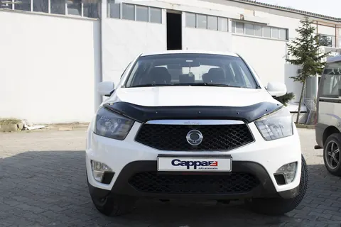 Дефлектор капота EuroCap (для Korando Sports) для SsangYong Korando 2010-2019 рр — SsangYong Korando 2010-2019 гг. DianaParts