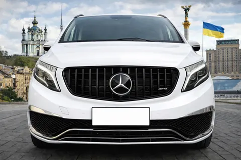 Передня решітка GT Panamericana Black (2014-2019 для V-class) для Mercedes Vito/V-class W447 2014- рр — Mercedes Vito/V-class W447 2014- гг. DianaParts
