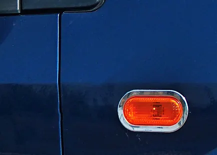 Обведення поворотника (2 шт., Нерж) для Ford Fiesta 2002-2008 рр — Ford Fiesta 2002-2008 гг. DianaParts
