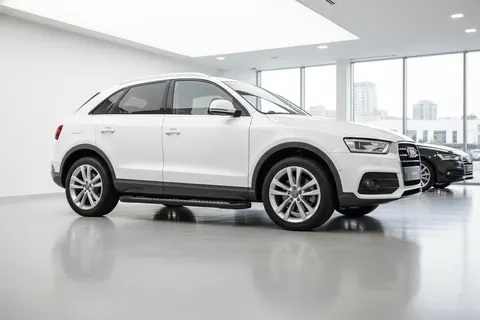 Бокові пороги New Vision Black (2 шт., алюміній) для Ауди Q3 2011-2019 рр — Audi Q3 2011-2019 гг. DianaParts