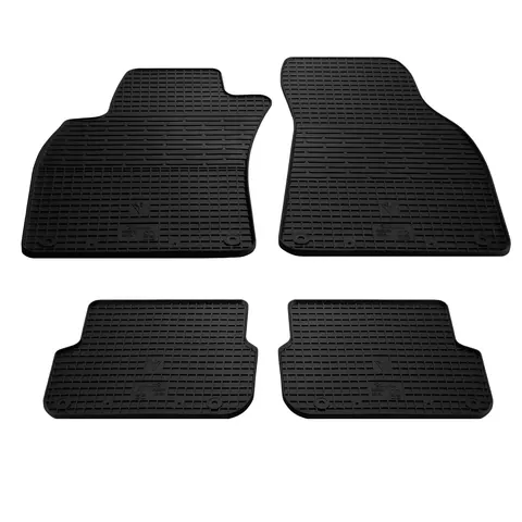 Гумові килимки (4 шт, Stingray Premium) для Ауди A6 C6 2004-2011 рр — Audi A6 C6 2004-2011 гг. DianaParts