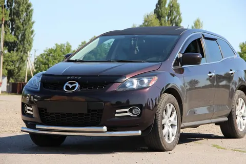 Передній захист ST014 (нерж.) для Mazda CX-7 2006-2012 рр — Mazda CX-7 2006-2012 гг. DianaParts