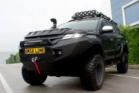 Передній бампер з захистом картеру Dakar (2019-2026) для Mitsubishi L200 рр — Mitsubishi L200 2015-2024 гг. DianaParts