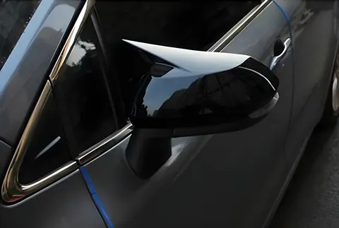 Накладки на дзеркала BMW-Style (2014-2026, 2 шт) для Toyota Avensis рр — Toyota Avensis 2009-2018 гг. DianaParts