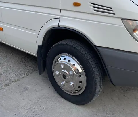Ковпаки з нержавійки Exclusive V2 (2-котковий) для Volkswagen LT 1995-2006 рр — Volkswagen LT 1995-2006 гг. DianaParts