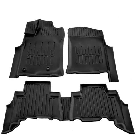 Килимки Stingray 3D (5 шт, поліуретан) для Toyota Land Cruiser Prado 150 2009-2023 рр — Toyota Land Cruiser Prado 150 2009-2023 гг. DianaParts