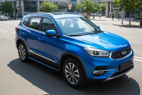 Бокові пороги Maya Blue (2 шт., алюміній) для Chery Tiggo 8 2017- рр — Chery Tiggo 8 2017- гг. DianaParts