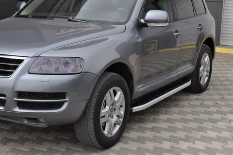 Бокові пороги Fullmond (2 шт., алюм) для Volkswagen Touareg 2002-2010 рр — Volkswagen Touareg 2002–2010 гг. DianaParts