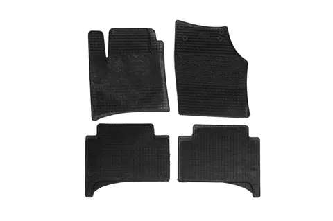 Гумові килимки (4 шт, Polytep) для Volkswagen Touareg 2002-2010 рр — Volkswagen Touareg 2002–2010 гг. DianaParts
