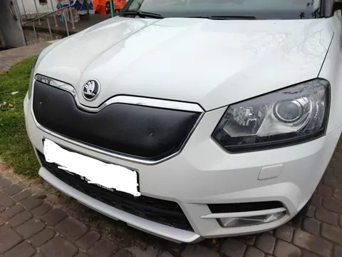 Зимова накладка на решітку (верхня, 2013-2026) Матова для Skoda Yeti рр — Skoda Yeti 2009-2017 гг. DianaParts