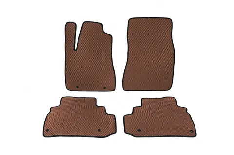 Килимки EVA (Коричневий) для Lexus RX 2003-2009 рр — Lexus RX 2003-2009 гг. DianaParts