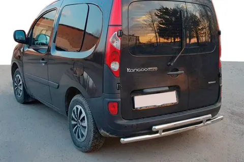 Задня дуга AK002-2 (нерж.) для Renault Kangoo 2008-2020 рр — Renault Kangoo 2008–2020 гг. DianaParts