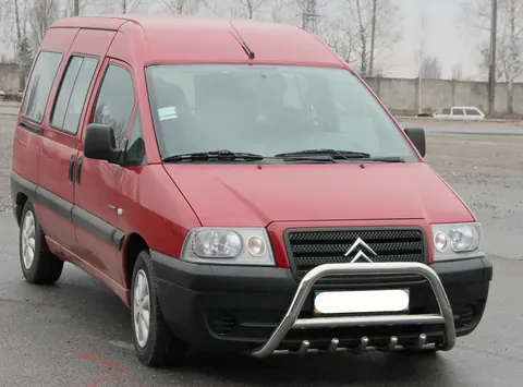 Кенгурятник WT003 (нерж) для Fiat Scudo 1996-2007 рр — Fiat Scudo 1996-2007 гг. DianaParts