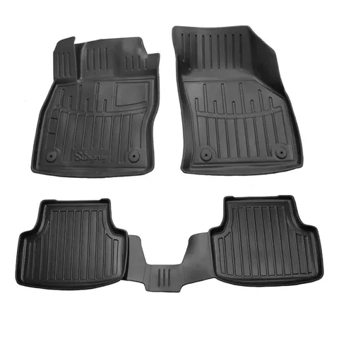 Килимки Stingray 3D (5 шт) для Skoda Octavia III A7 2013-2019 рр — Skoda Octavia III A7 2013-2019 гг. DianaParts