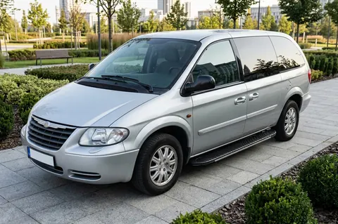 Бокові пороги Bosphorus Grey (2 шт., алюміній) для Chrysler Voyager 2001-2007 рр — Chrysler Voyager 2001-2007 гг. DianaParts