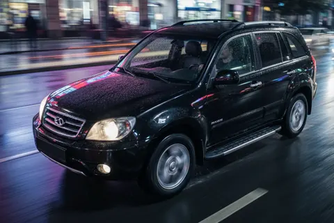 Бокові пороги Duru (2 шт., алюміній) для Chery Tiggo 3 2005- рр — Chery Tiggo 3 2005- гг. DianaParts
