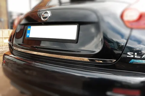Кромка багажника (нерж.) OmsaLine - Італійська нержавійка для Nissan Juke 2010-2019 рр — Nissan Juke 2010-2019 гг. DianaParts
