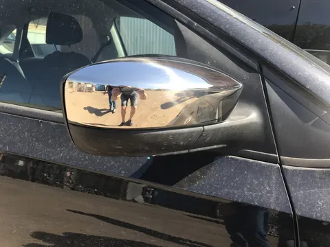 Накладки на дзеркала Sedan (2 шт., нерж) для Volkswagen Polo 2010-2017 рр — Volkswagen Polo 2010-2017 гг. DianaParts