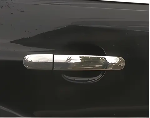 Накладки на ручки (4 шт., нерж.) OmsaLine - Італійська нержавійка для Ford C-Max 2004-2010 рр — Ford C-Max 2004-2010 гг. DianaParts