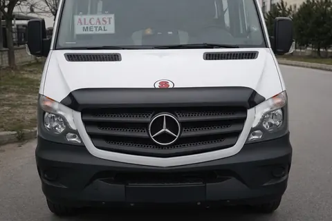 Дефлектор капота 2013-2026 (V2, EuroCap) для Mercedes Sprinter W906 рр — Mercedes Sprinter W906 2006–2018 гг. DianaParts