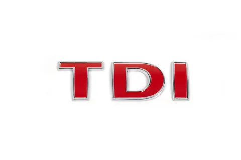 Напис Tdi (прямий шрифт) Червоні TDІ для Volkswagen Crafter 2006-2016 рр — Volkswagen Crafter 2006-2016 гг. DianaParts