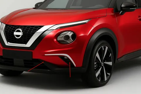 Накладки на фари (2 шт, нерж.) для Nissan Juke 2020- рр — Nissan Juke 2020- гг. DianaParts